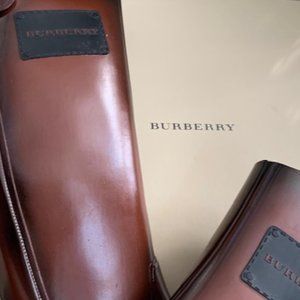 Burberry Barnham Equestrian Waterproof Riding Rain Boots
